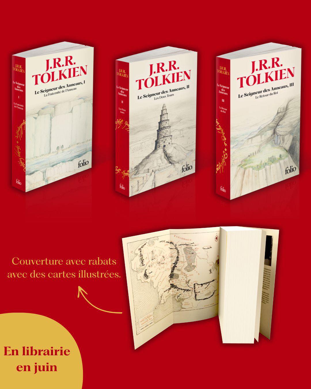 Tolkien chez Folio, Jaworski chez Lunes d'encre. On fait le point avec l'éditeur Pascal Godbillon